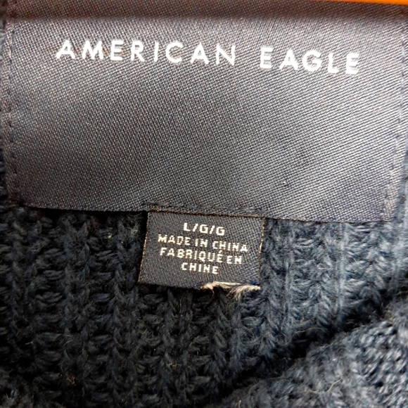 AMERICAN EAGLE OUTFITTERS Wool MEN'S Sweater - Picture 4 of 5